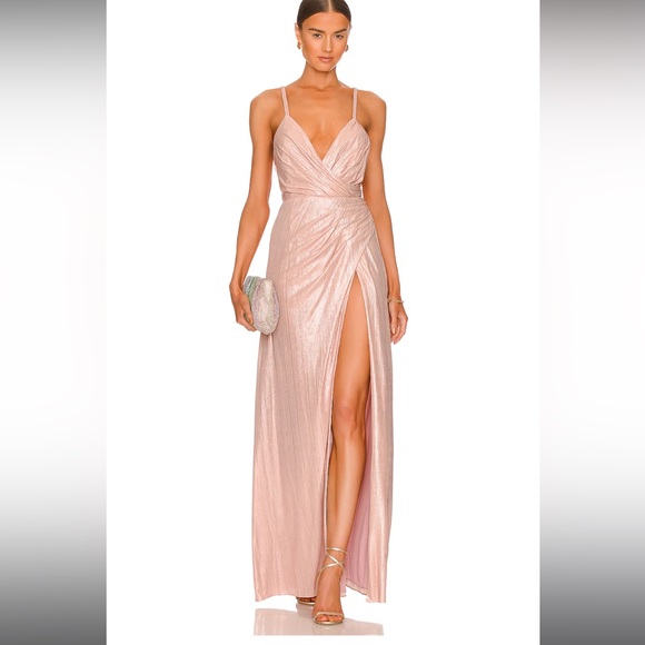 Retrofete Yesi Dress in Dusty Pink *WORN ONE TIME* - Picture 1 of 5